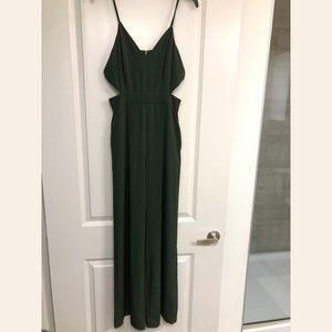 Emerald Sleeveless Jumpsuit